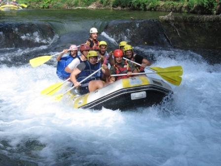 rafting sull'Aniene sett 2015