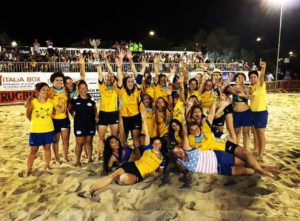 Master finale di Beach Rugby 2018 femminile