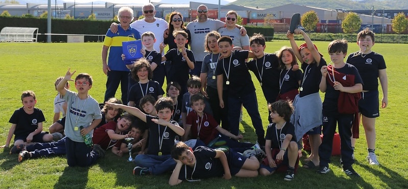 UNDER 12 @ Clermont Ferrand 2024 Unione REugby Capitolina Via Flaminia 867 Roma URC in ardua virtus